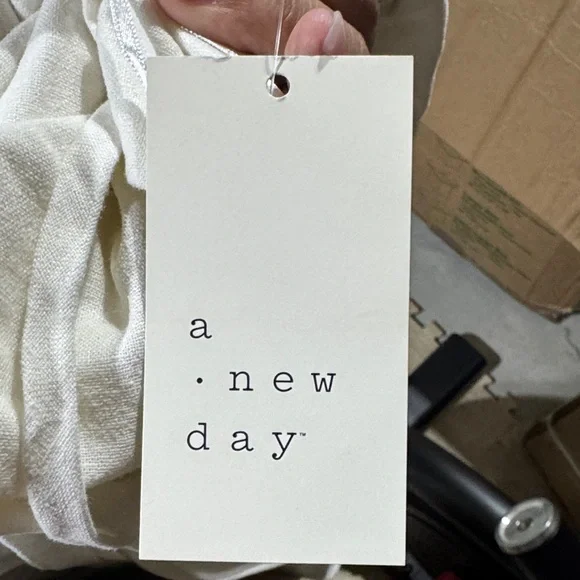 Women’s A New Day Linen Midi Sundress - Picture 3 of 5